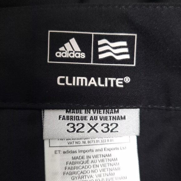 NWT adidas Mens Climalite Pants Size 32x32 Black - Picture 6 of 9